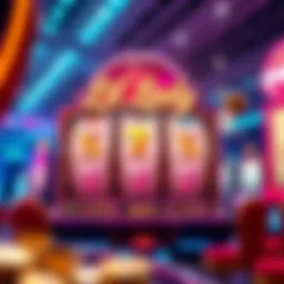 Visual representation of the Lil Lady slot game interface