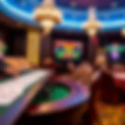 Exciting casino theme setup for fundraising event