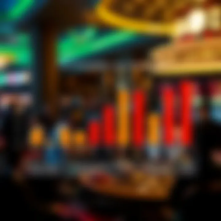 A detailed chart illustrating user demographics for online gambling platforms.