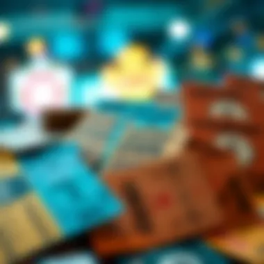 A collection of lottery tickets from various games showcasing diversity