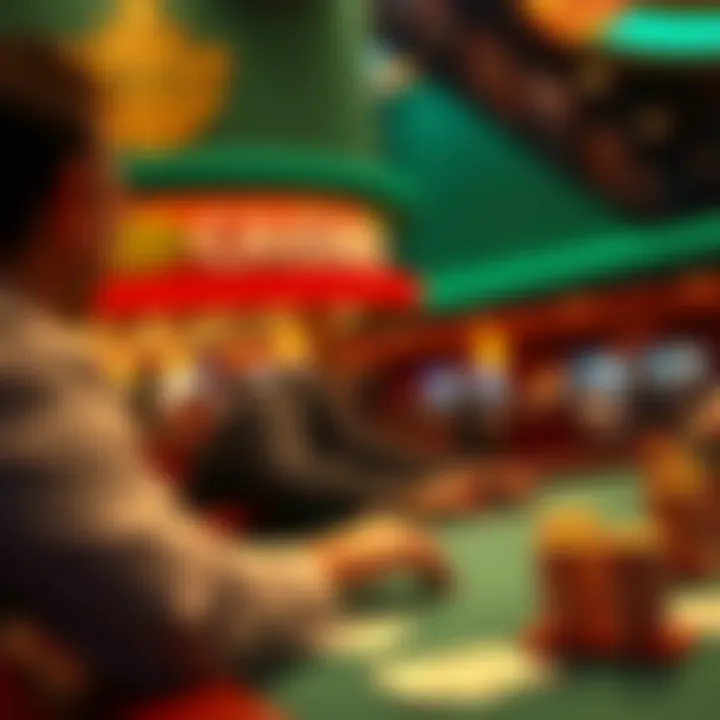 Engaging gameplay strategy illustration