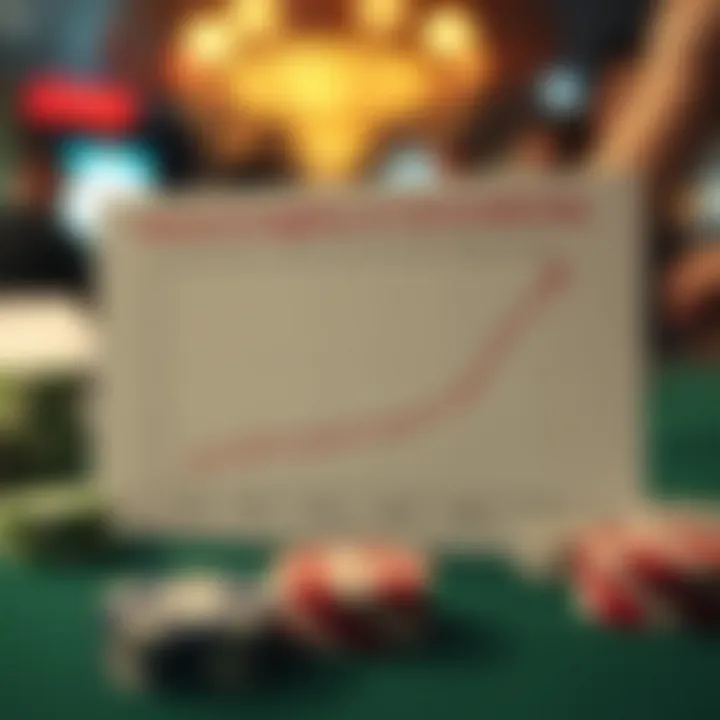 Statistical Insights on Surrendering Graph showing the statistical implications of surrendering in blackjack