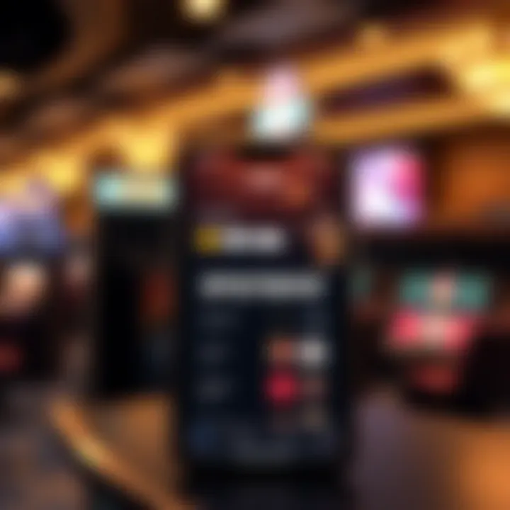 Screenshot of the MGM Sportsbook app interface