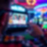 User engaging with the Skillz app interface showcasing competitive gaming