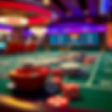 An overview of different types of bets available in craps