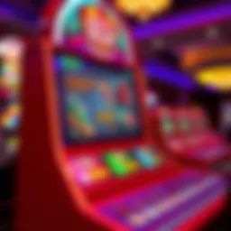 Virtual scratch-off game interface showcasing vibrant graphics