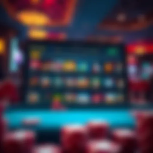 Charming online casino interface showcasing diverse game options