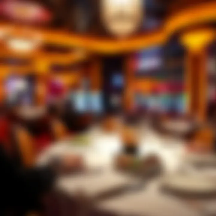 Exquisite dining experience at Planet Hollywood with a diverse menu