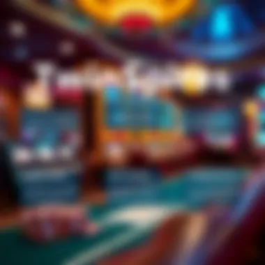 TwinSpires Platform Features Infographic highlighting platform features