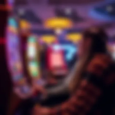 A player experiencing excitement while playing the Wizard of Oz slots