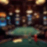 Historic poker table in Michigan casino