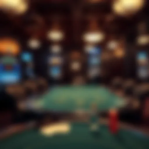 Historic poker table in Michigan casino