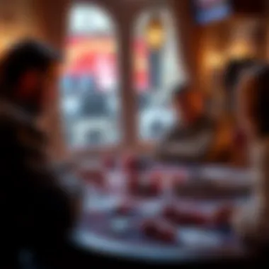 An engaging poker game in a Michigan home setting