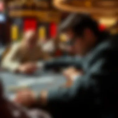 The Psychology Behind Criss Cross Poker Illustration depicting the psychological aspects of Criss Cross Poker.