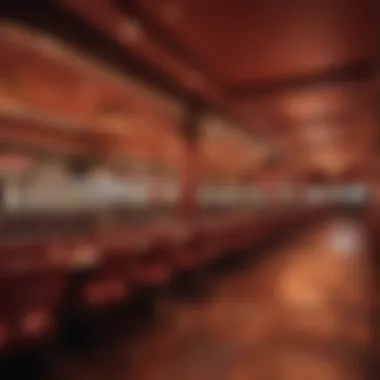 Elegant dining area within the Red Rock Casino Buffet, highlighting the inviting ambiance.