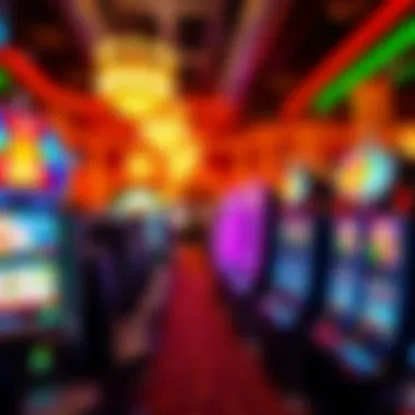 Exciting gaming options available at Red Rock Station Casino, featuring vibrant slot machines