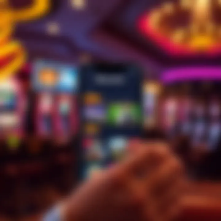 User Interface of Resorts Sportsbook App Resorts Sportsbook App user interface showcasing its design