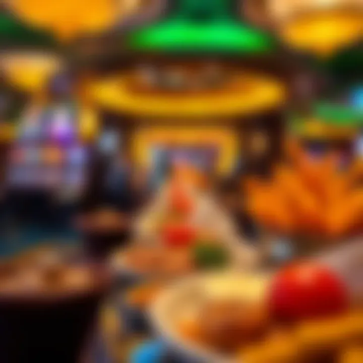 Culinary Offerings at Sands Casino Diverse dining options available at Sands Casino highlighting culinary delights