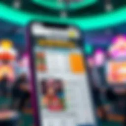 A detailed view of a mobile sportsbook app interface.