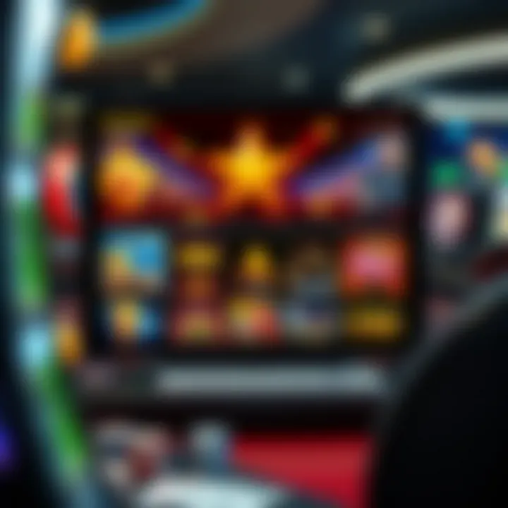 Overview of Stargames online gaming interface showcasing various casino games