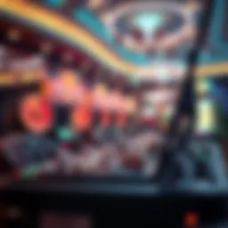 Conceptual depiction of various online money-making methods