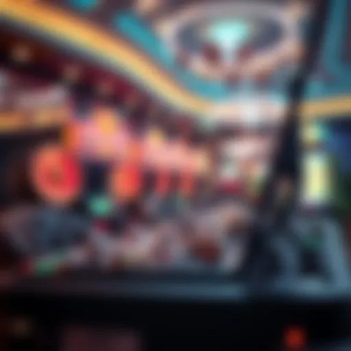 Conceptual depiction of various online money-making methods