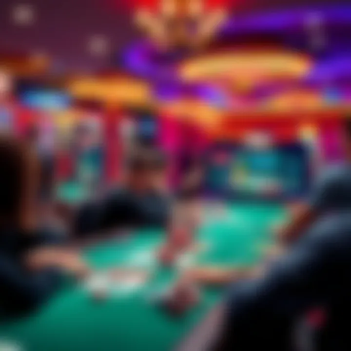 Online Poker Freeroll Tournament Interface An engaging online poker freeroll tournament interface