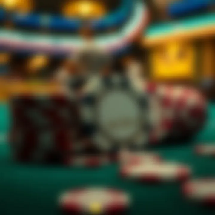An artist's impression of the historical evolution of casino chips