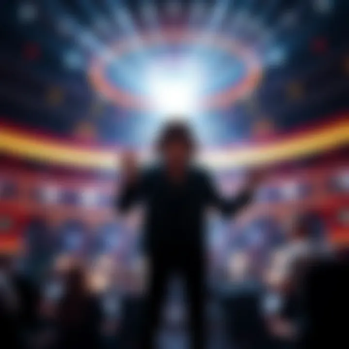 A stunning view of Criss Angel's Las Vegas show