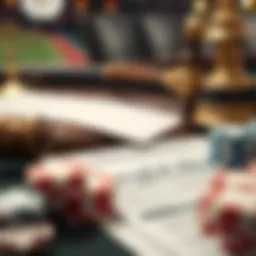 Legal documents related to gambling laws