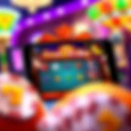 User interface of the Treasure Bay Casino app showcasing vibrant graphics