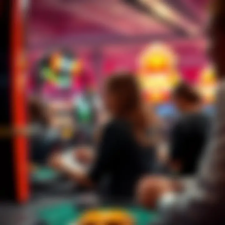 Captivating online gaming interface