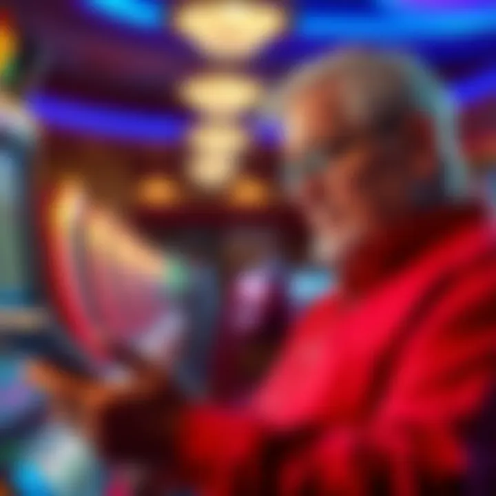 An AARP member reviewing exclusive promotions on a digital device