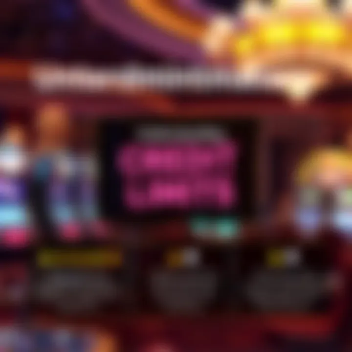 Casino credit limit overview graphic