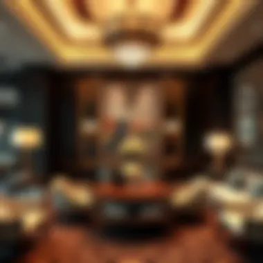 Luxurious Wynn comp room showcasing elegant decor