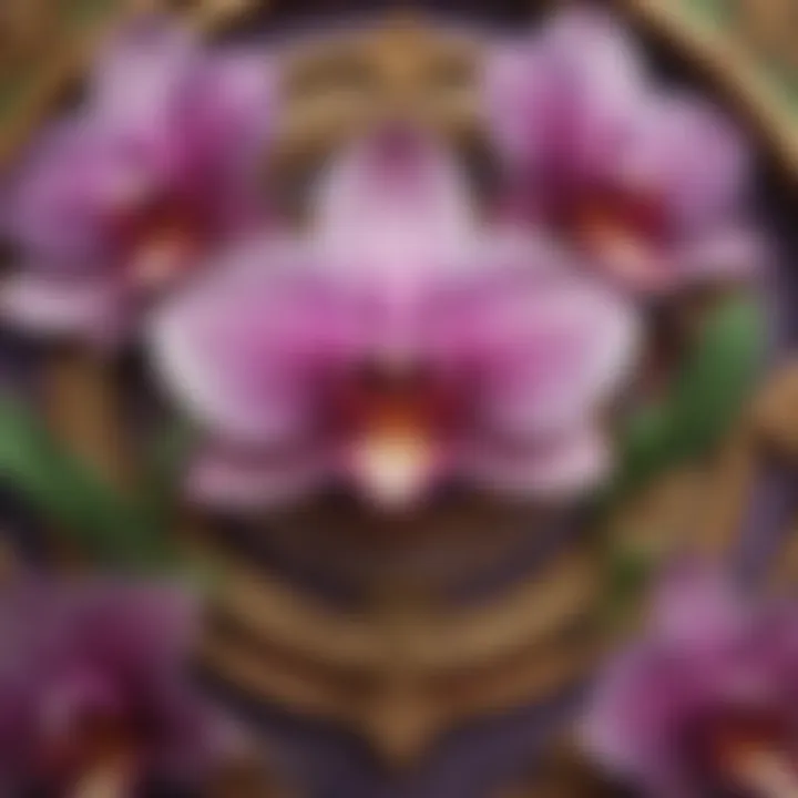 A close-up of Wild Orchid slots symbols showcasing unique features and designs