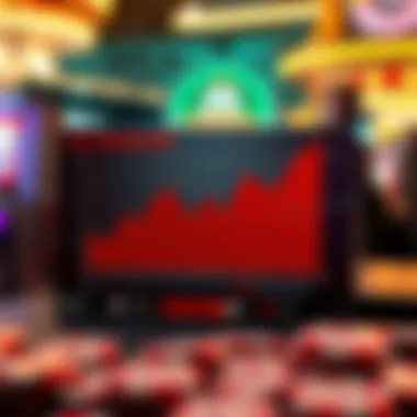 Graph illustrating statistical analysis of winning odds